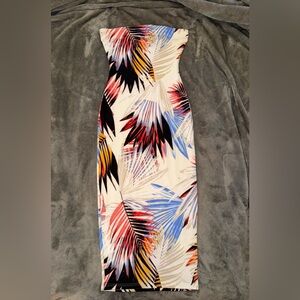 Tropical Tube bodycon dress